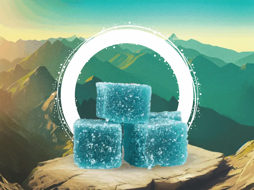 ozone blue raspberry gummies
